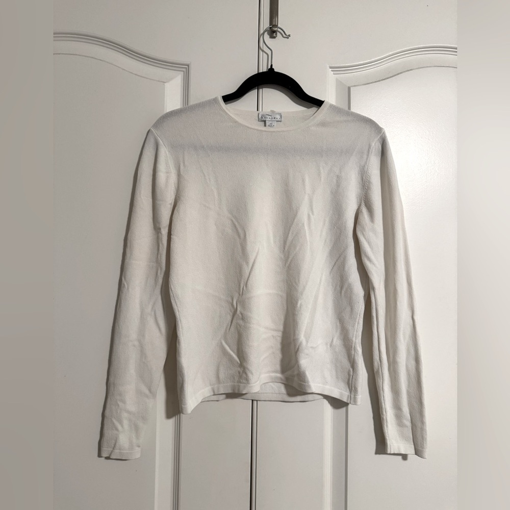 Talora Women’s White Knit Sweater